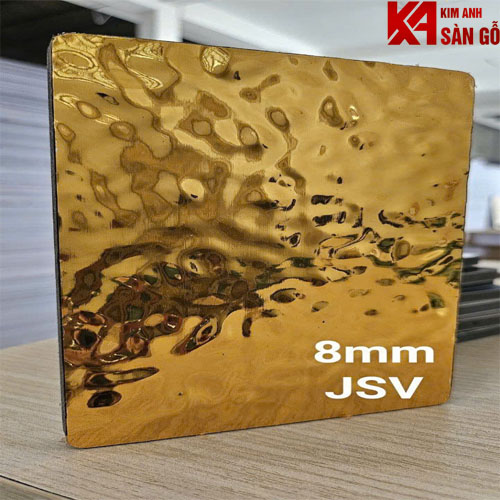 Tấm Ốp Than Tre Sóng Nước Vàng GR 8mm